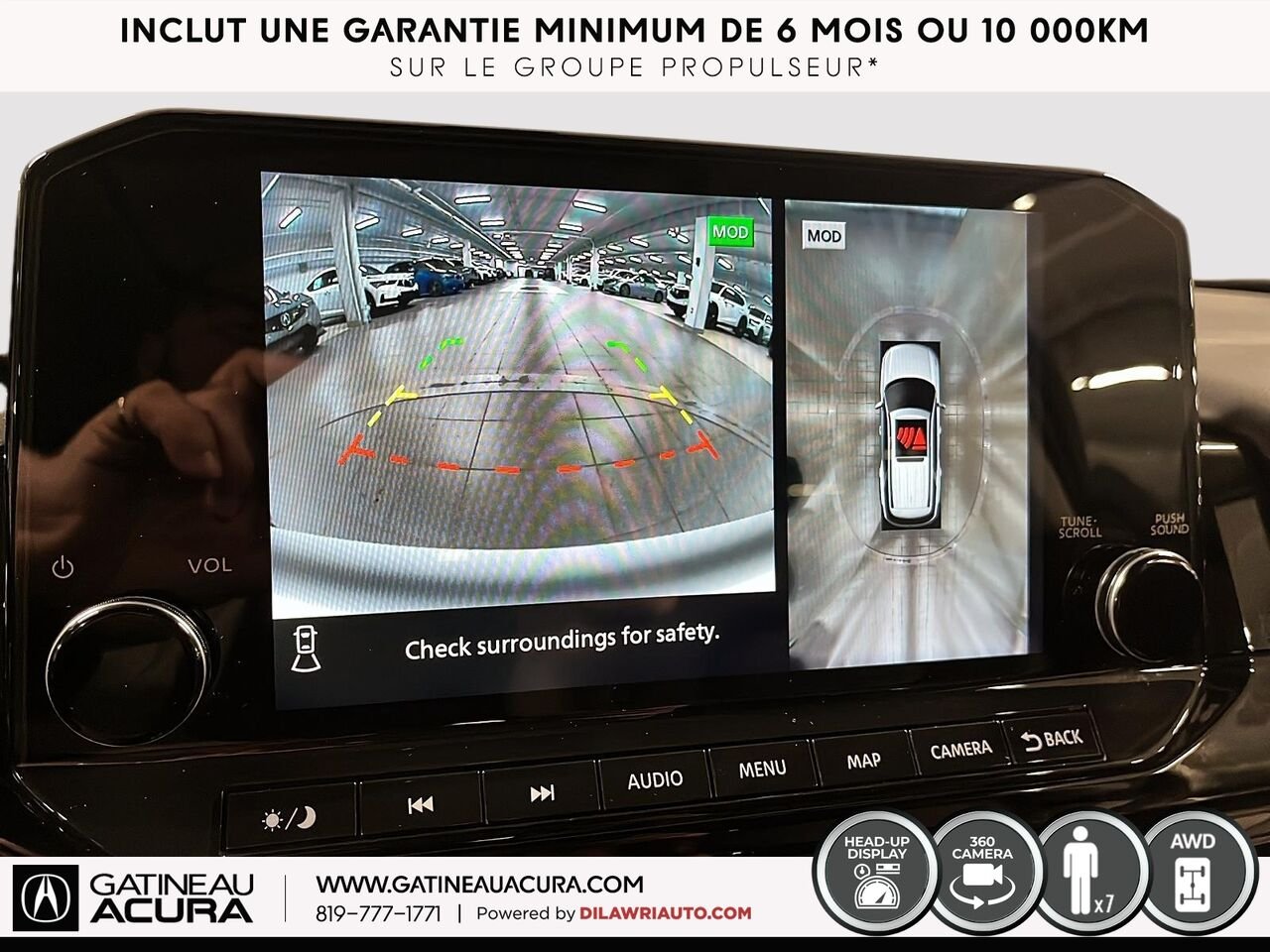 Nissan Pathfinder Platinum 4WD 2023 Blanc Ottawa & Gatineau - photo #5