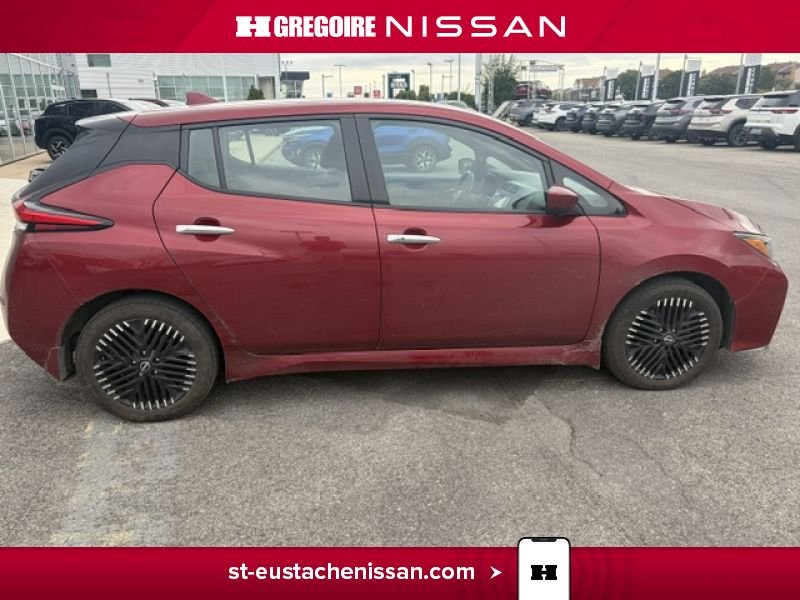 Nissan Leaf SR4811 | SV PLUS BATTERIE 62 KWH SIEGES CHAUFFANTS APPLE CA 2023 Rouge Laval - photo #13