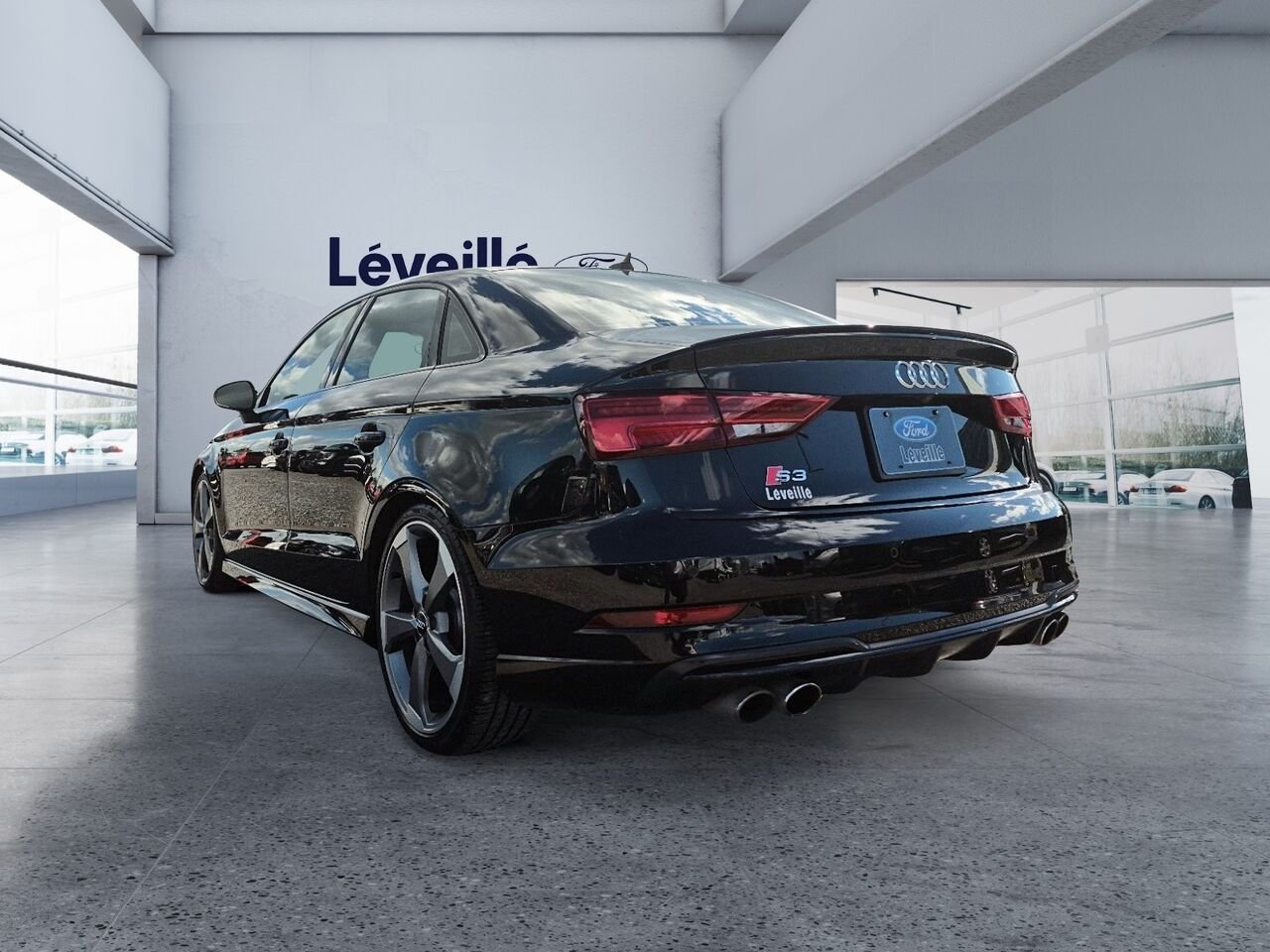 Audi S3 berline 2019 Noir Saint-Jérôme - photo #3