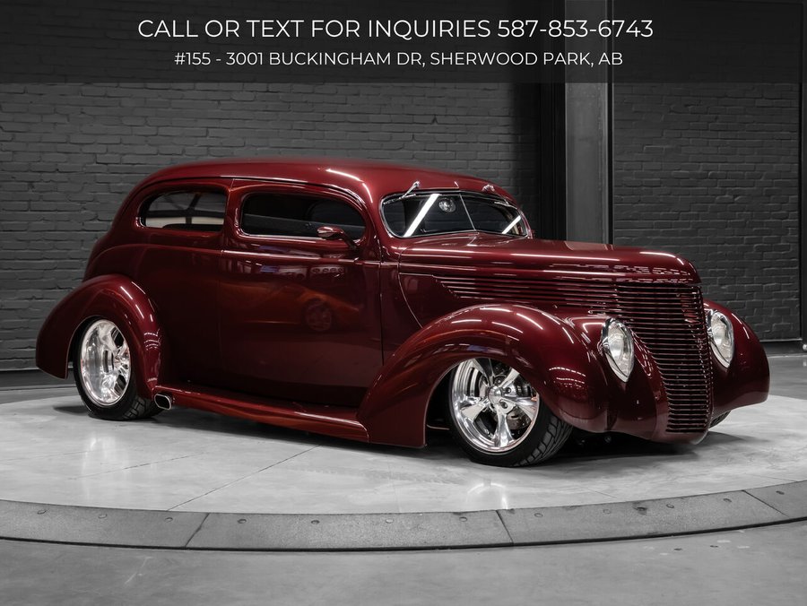 1938 Ford Tudor | 496 Big Block | AI R Suspension | High End Restoration - Built by Wadsons Hot Rods
