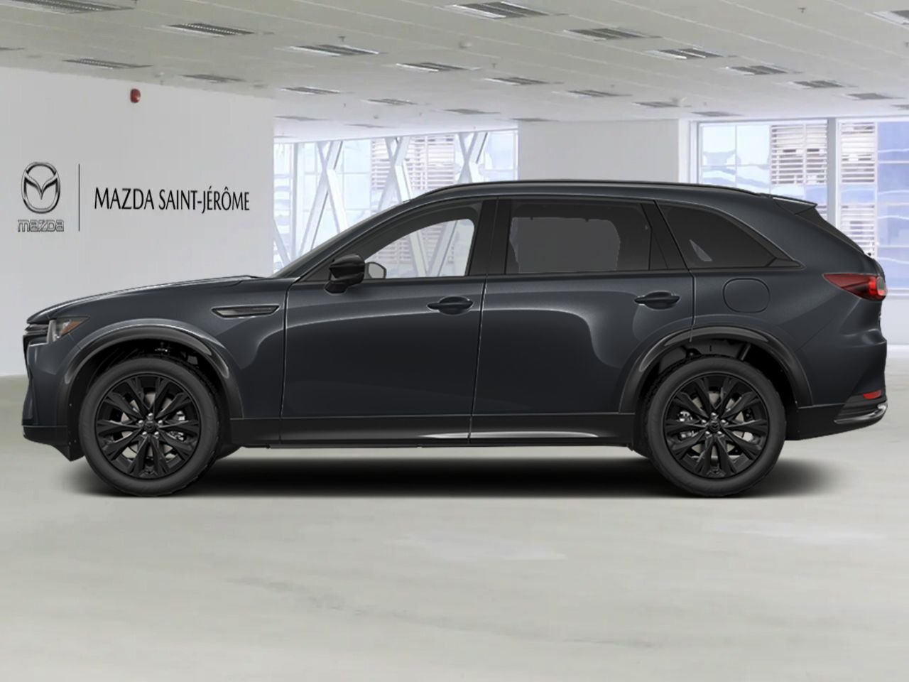 MAZDA CX-90 hybride léger GT-P TI | HYBRIDE LÉGER | TOIT OUVRANT 1re ET 2e RANGÉES | CUIR NAPPA | 12 HAUT-PARLEURS 2026 Noir de jais mica Saint-Jérôme - photo #1