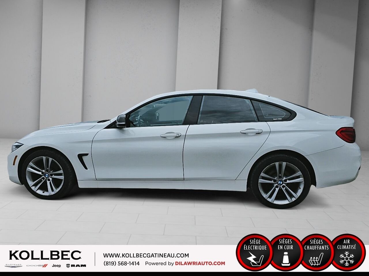 2018 BMW Série 4 U19530 | 430i xDrive White Gatineau - photo #17