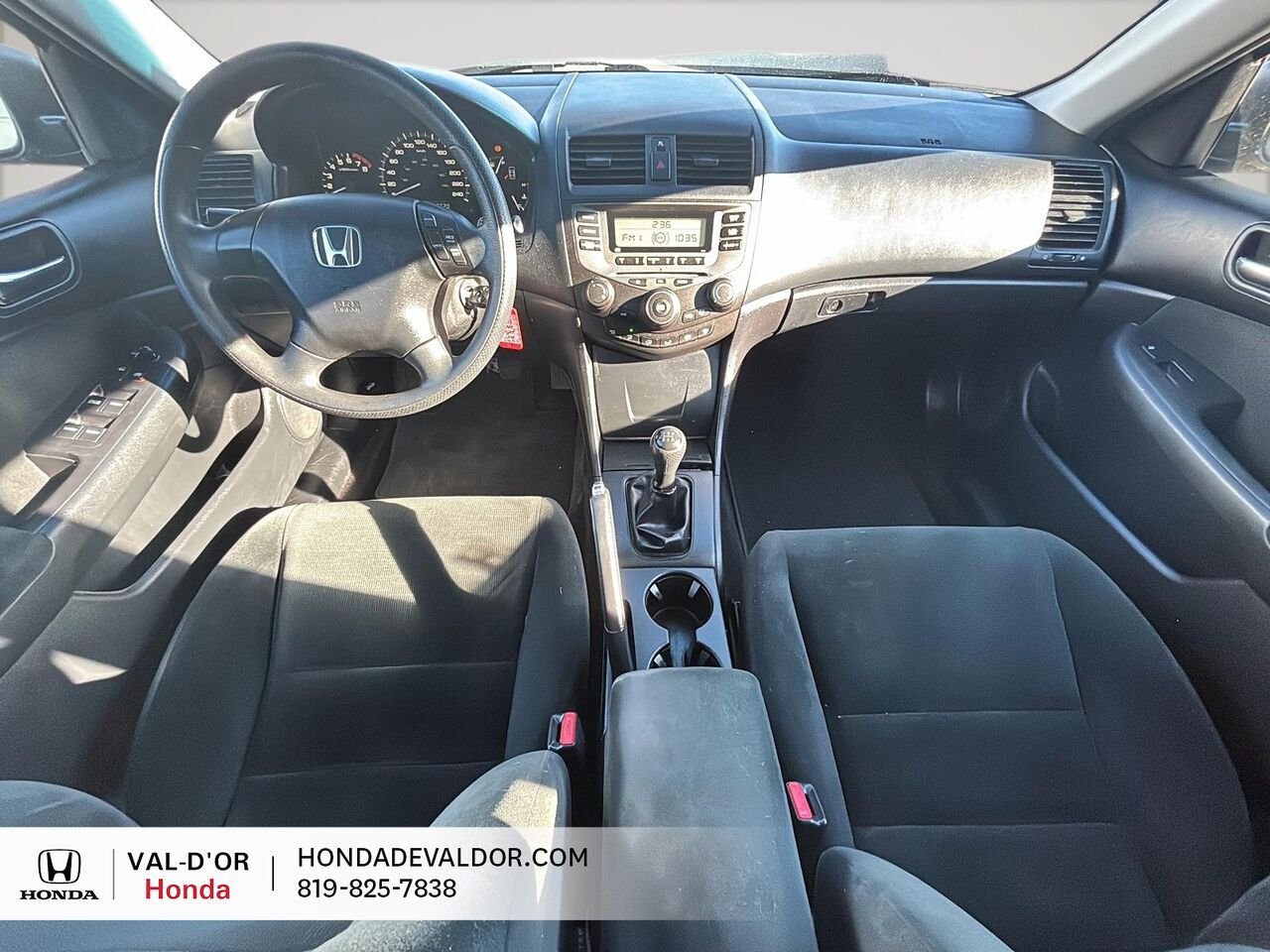 2007 Honda Berline Accord 4 portes, 4 cyl. en ligne, boîte manuelle, DX-G Val-d'Or - photo #6