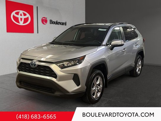 Toyota RAV4 HYBRIDE, LE, AWD 2022 Argent