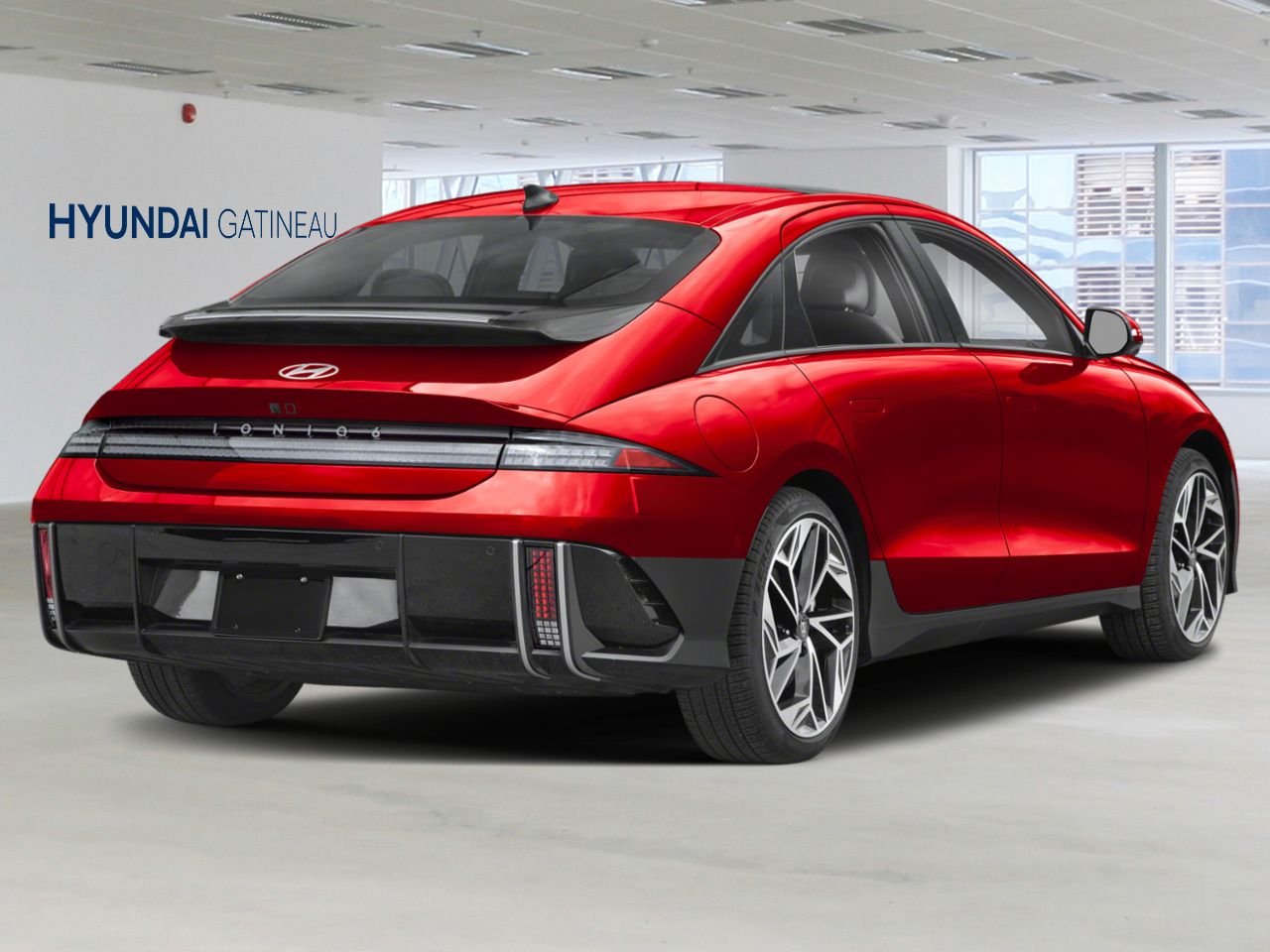 HYUNDAI IONIQ 6 2025 Rouge ultime Gatineau - photo #1