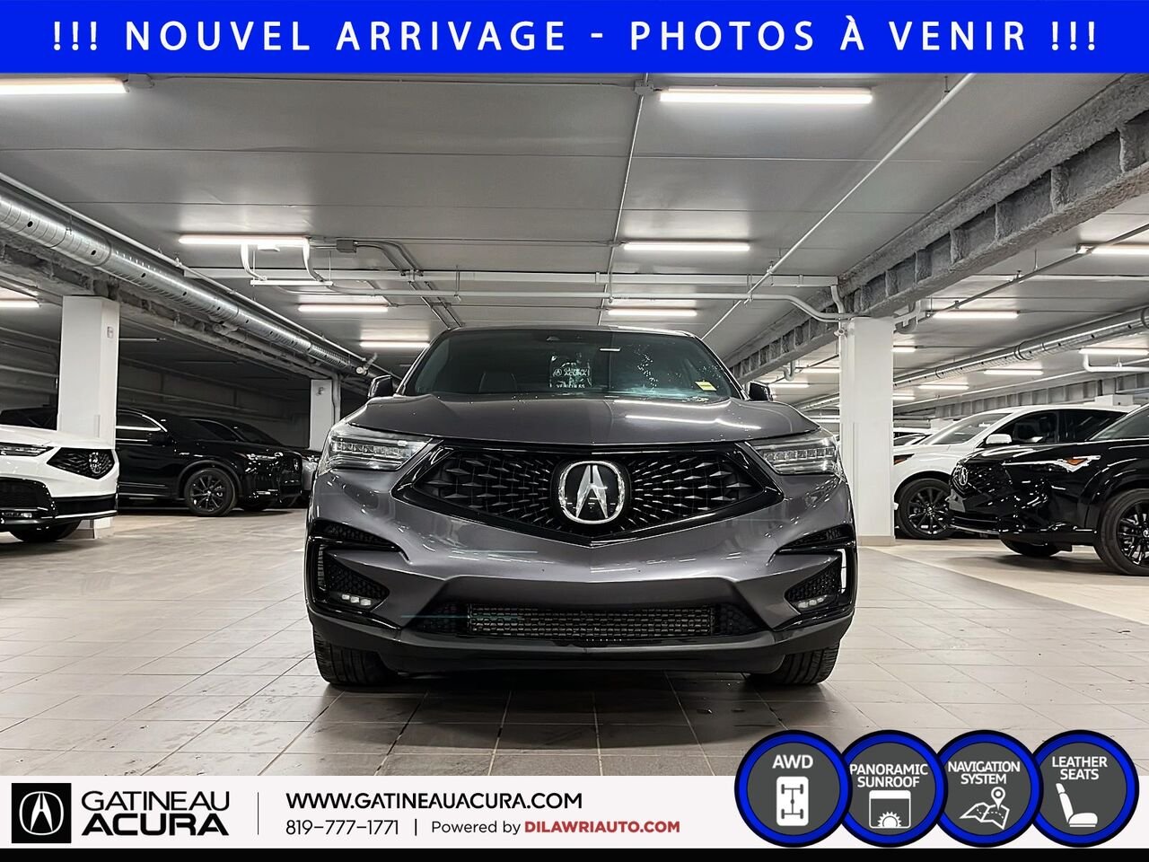 2020 Acura RDX A-Spec SH-AWD Grey Ottawa & Gatineau - photo #1