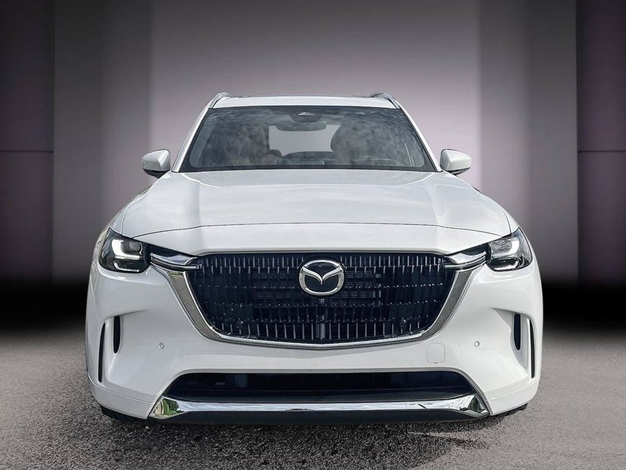Mazda CX-90 hybride léger Signature 2026 Blanc rhodium métallisé