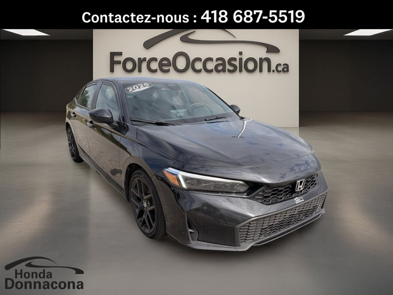 Honda Civic 2025 Noir Donnacona - photo #7