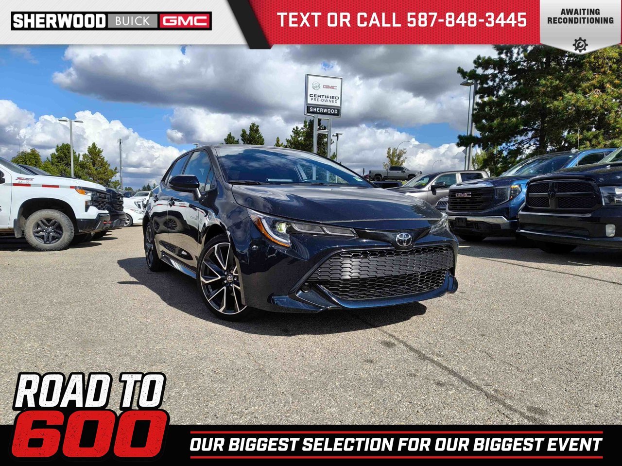 2022 Toyota Corolla Hatchback CVT | Heated Seats/Steering Wheel Blue Sherwood Park - photo #0