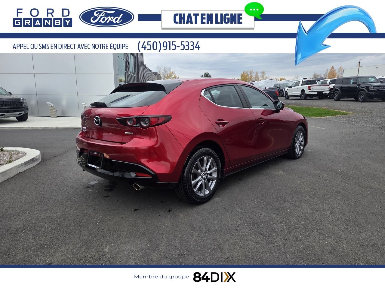 Mazda Mazda3 Sport 2020 Rouge Granby - photo #6