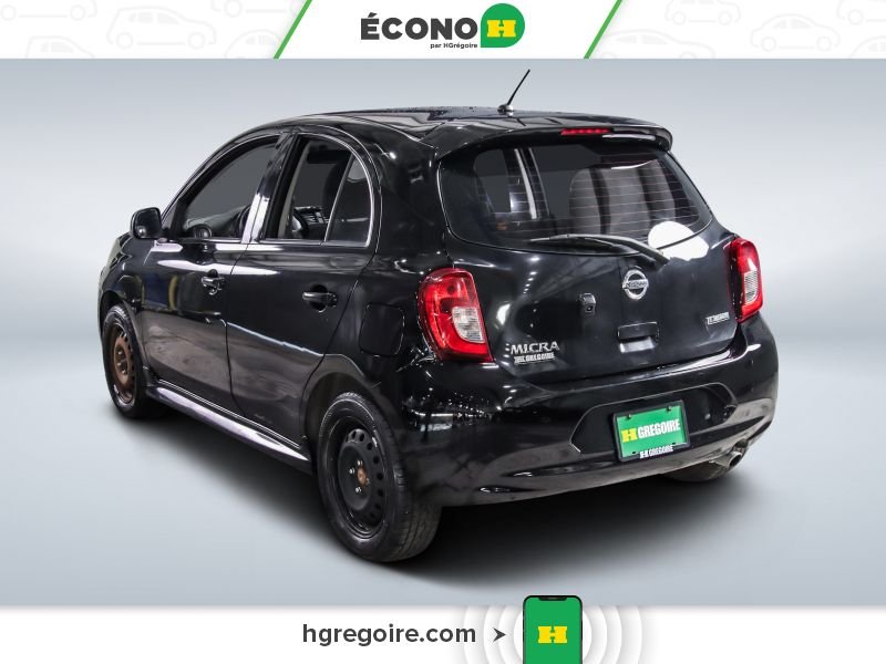 Nissan MICRA S GR ÉLEC A/C BLUETOOTH CAMÉRA 2017 Noir
