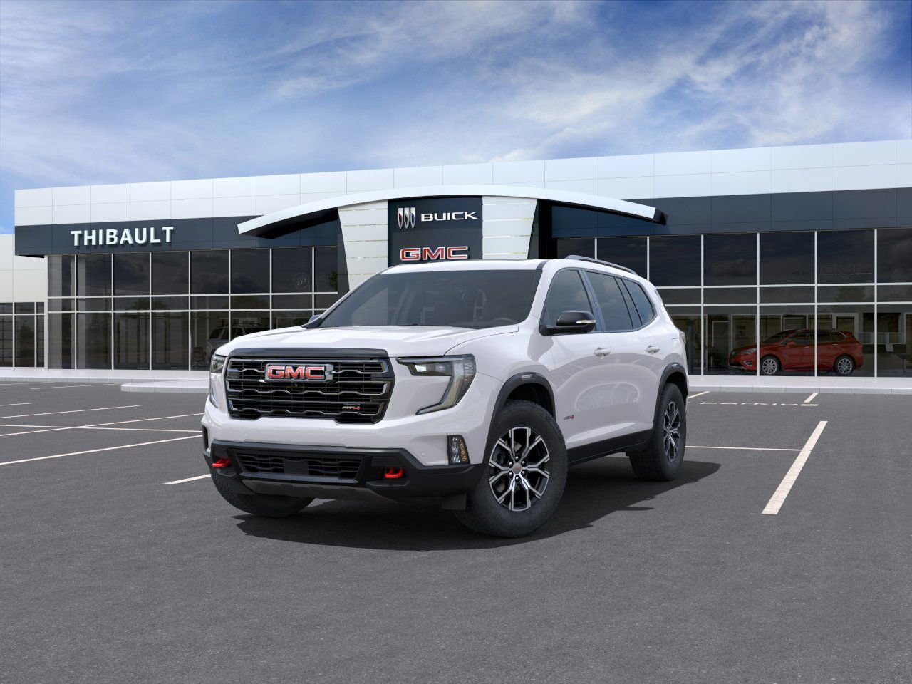 2025 GMC Acadia AT4 White Frost Tricoat Saint-Eustache - photo #7