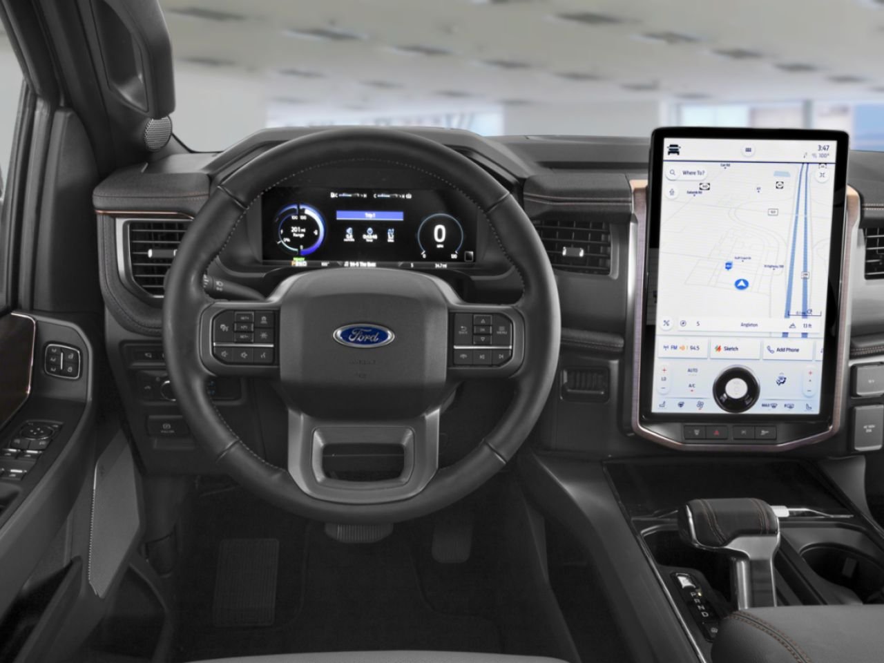 2025 Ford F-150 Lightning Iconic Silver Metallic Saint-Jérôme - photo #11