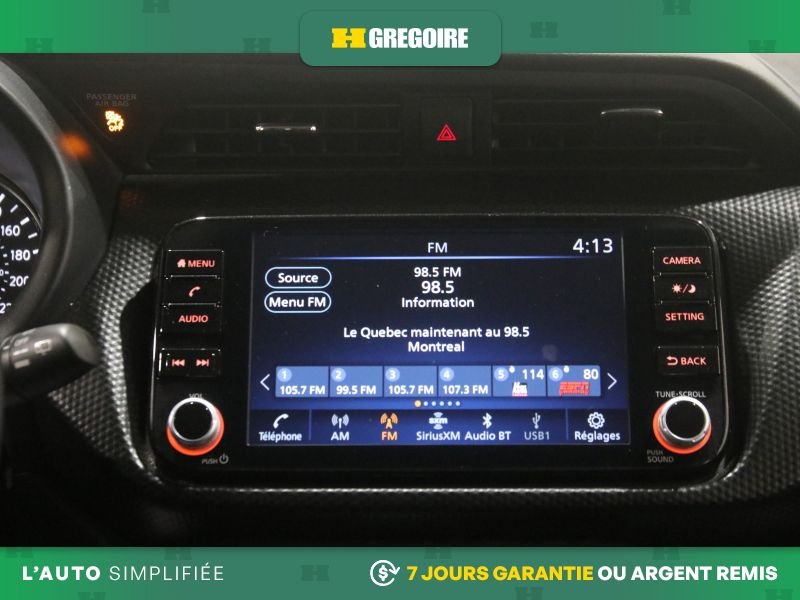 Nissan Kicks 823610 | SV AUTO A/C GR ELECT MAGS CAM RECUL BLEUTOOTH 2024 Noir Laval - photo #21
