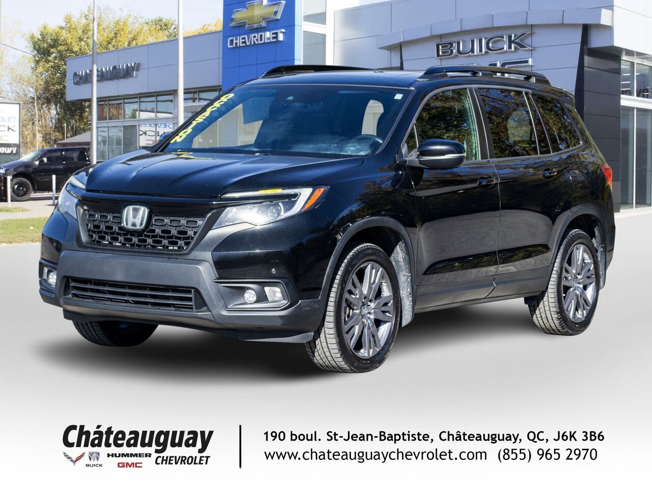 2020 Honda Passport EX-L Traction Intégrale Black Châteauguay - photo #0