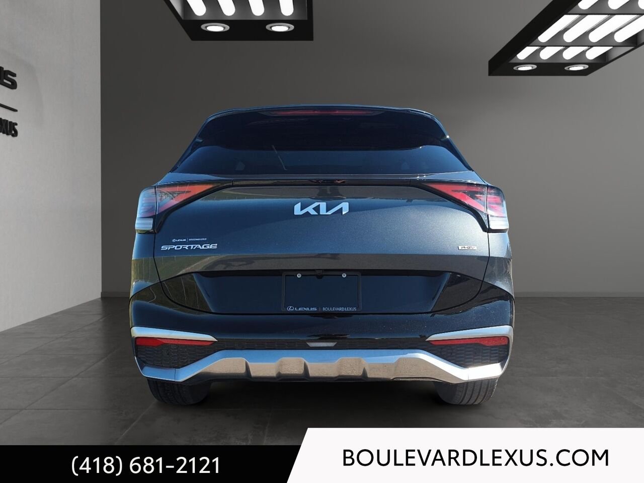 Kia Sportage hybride rechargeable 19822A | SX TI avec intérieur noir 2024 Gris Québec - photo #4