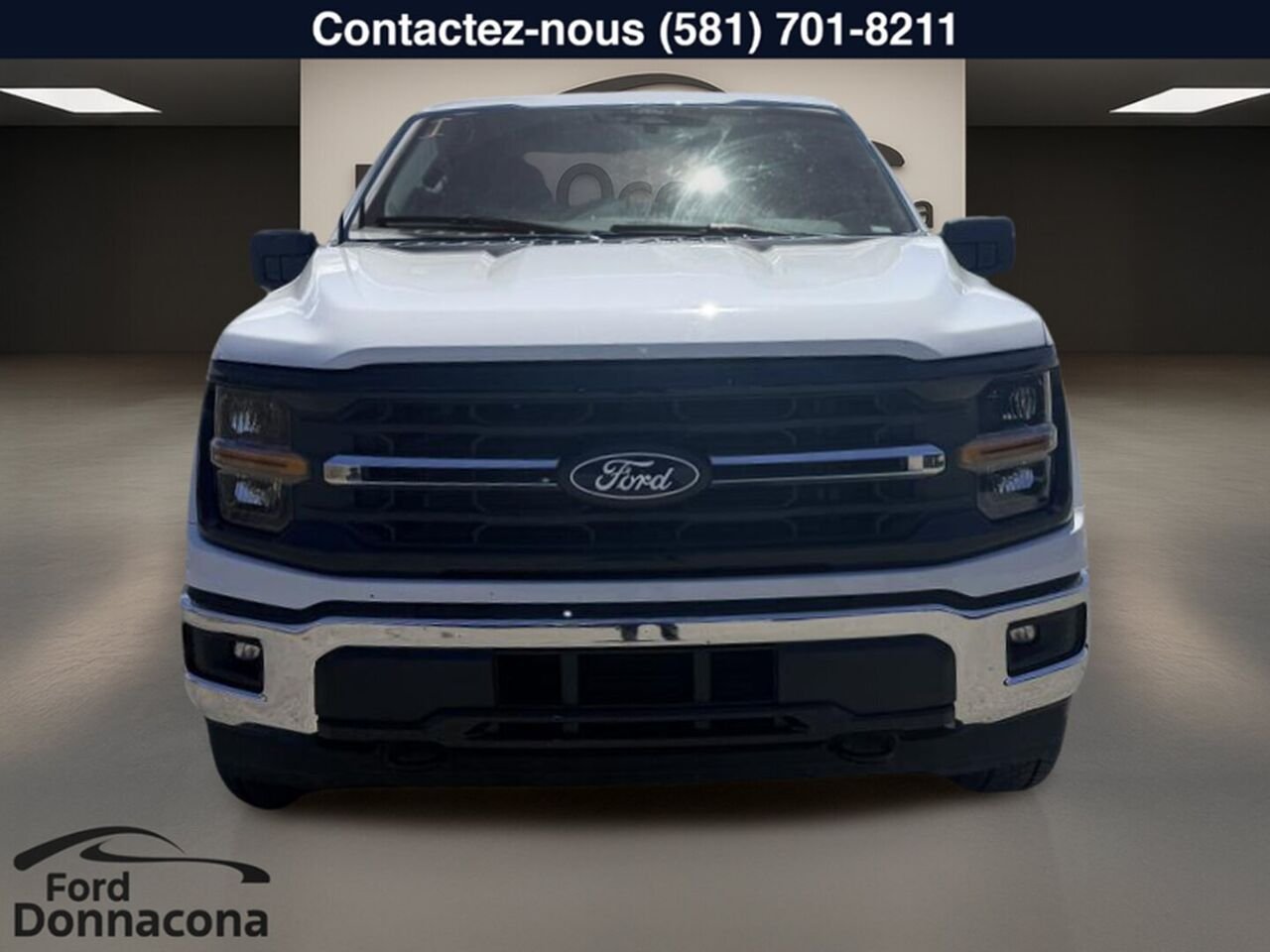 2025 Ford F-150 White  - photo #4