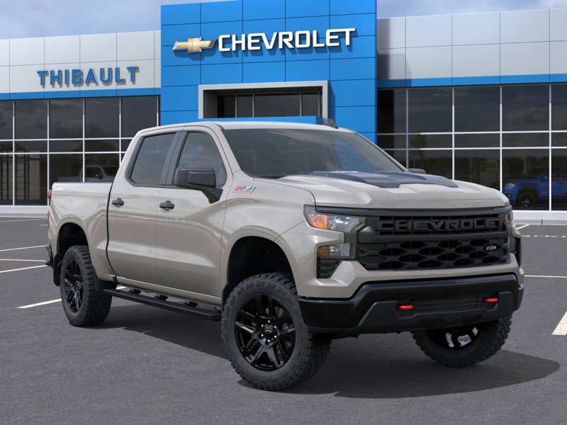 2026 CHEVROLET SILVERADO 1500 Custom Trail Boss cabine multiplace 4RM 147 po White Sherbrooke - photo #6