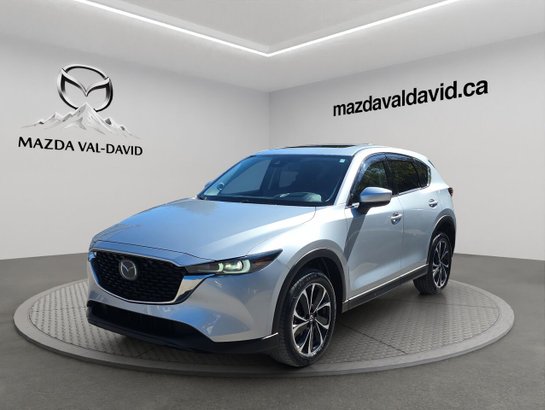 2022 Mazda CX-5 GT TI, Toit ouvrant, navigation, détecteur d'angles morts Silver