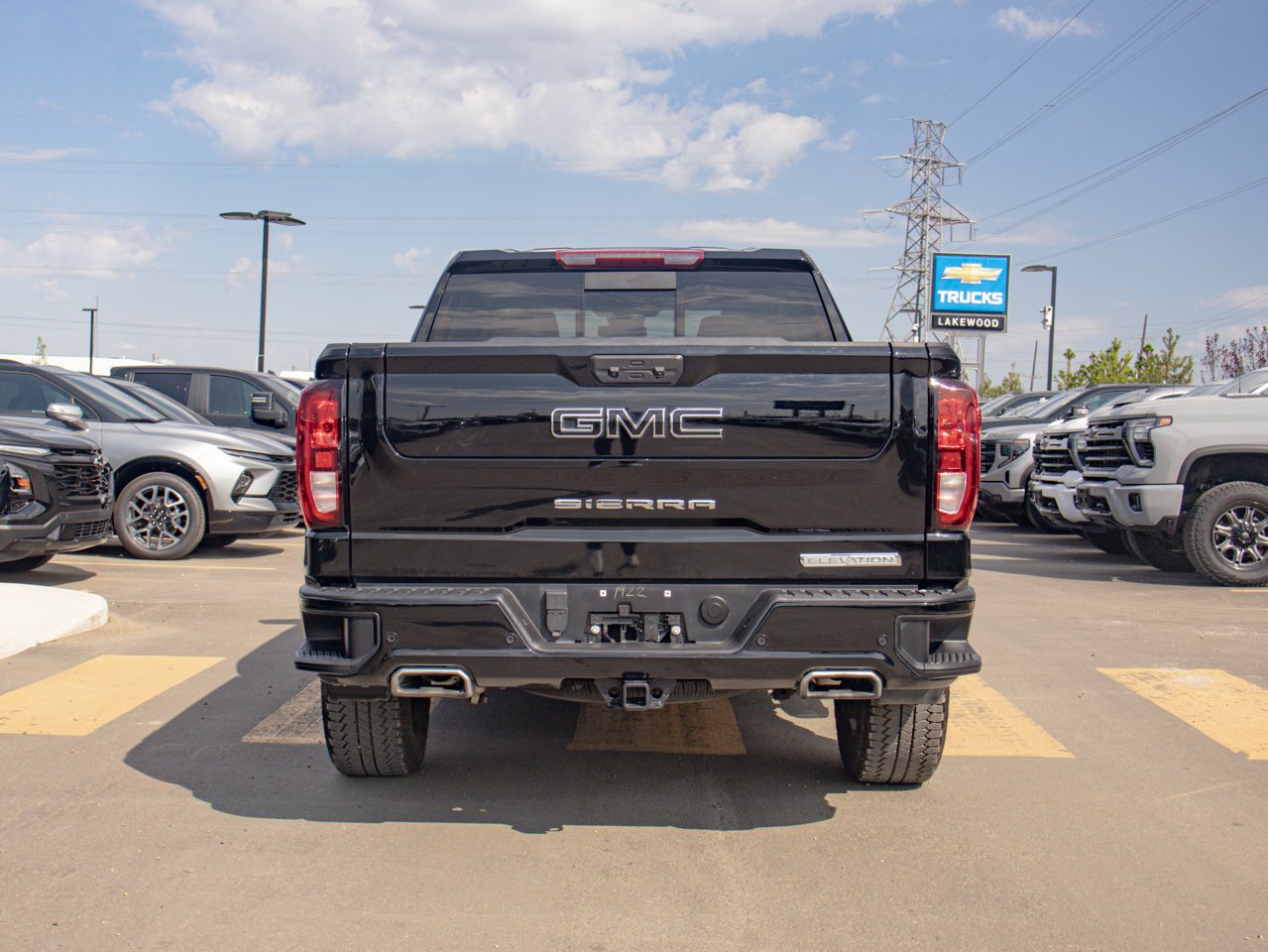 2024 GMC Sierra 1500 4WD Crew Cab 147 Elevation Black Sherwood Park - photo #8