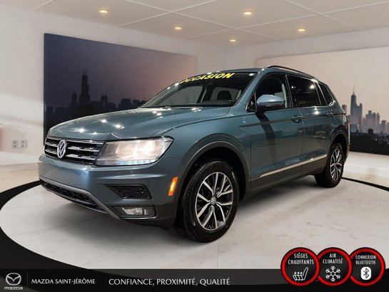 2021 Volkswagen Tiguan Comfortline | TOIT PANORAMIQUE | CUIR | 4MOTION | Grey