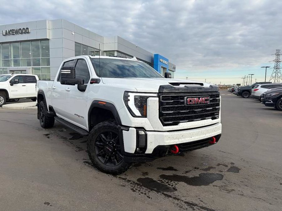 2024 GMC Sierra 2500HD AT4 Plus 6.6L Duramax | Power Sunroof White