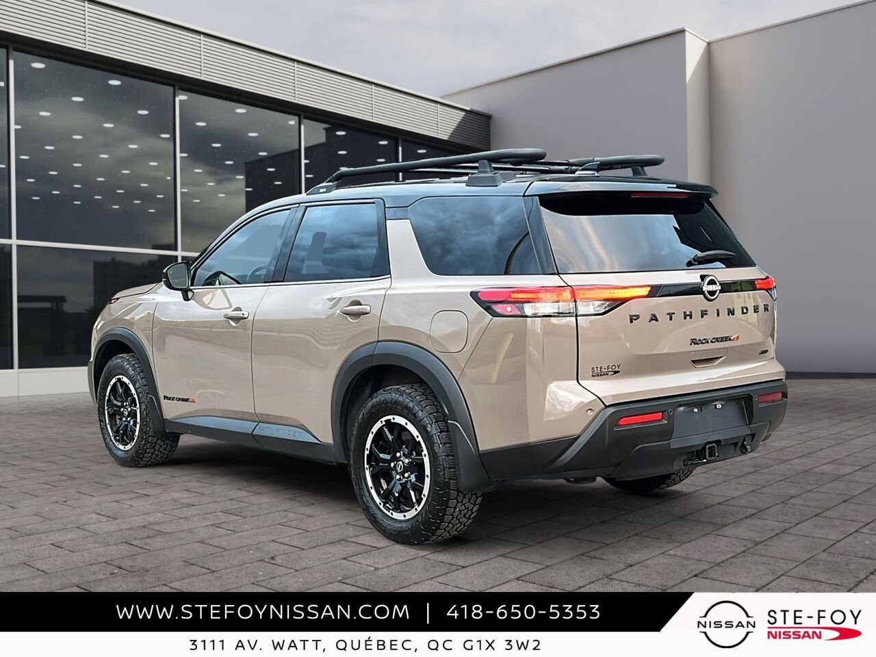 2025 Nissan Pathfinder SV ROCK CREEK Beige Ste-Foy - photo #3