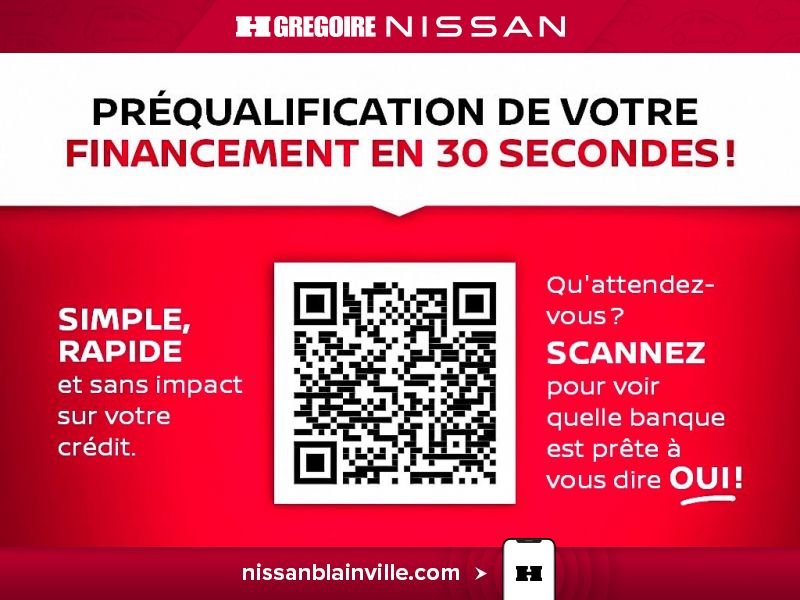 Nissan Kicks SV bancs chauffant 1 proprio à partir de 2.99 2021 Noir