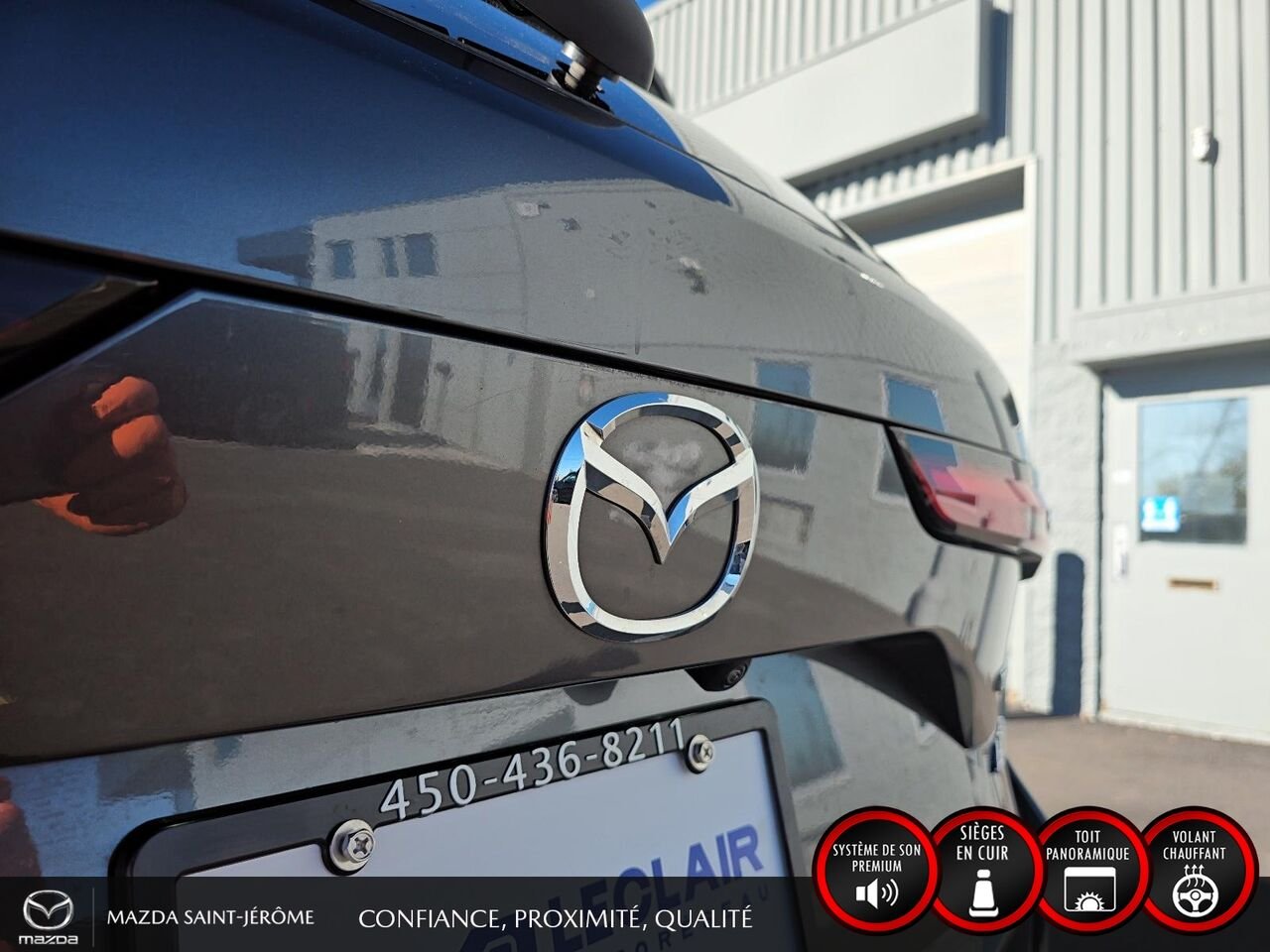 2024 Mazda CX-90 hybride léger GT-P | AWD | TOIT PANORAMIQUE | CUIR NAPPA | BOSE | MAGS Grey Saint-Jérôme - photo #7