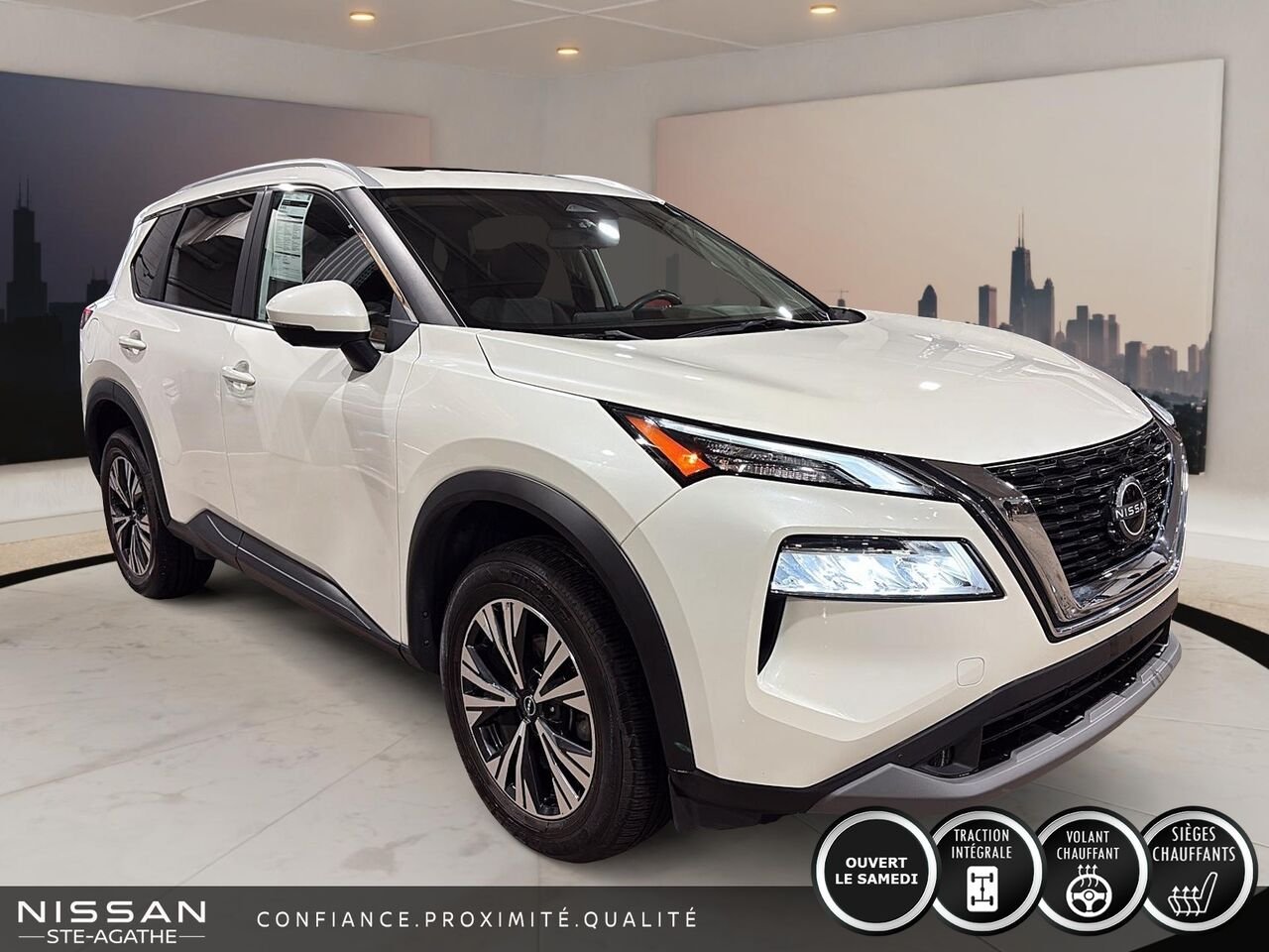 2023 Nissan Rogue White Saint-Jérôme - photo #2