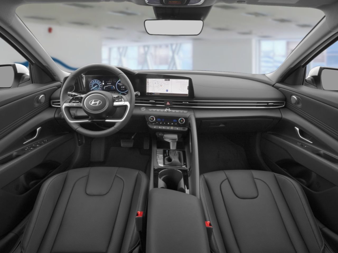 2026 Hyundai Elantra Hybrid Amazon Grey Blainville - photo #12