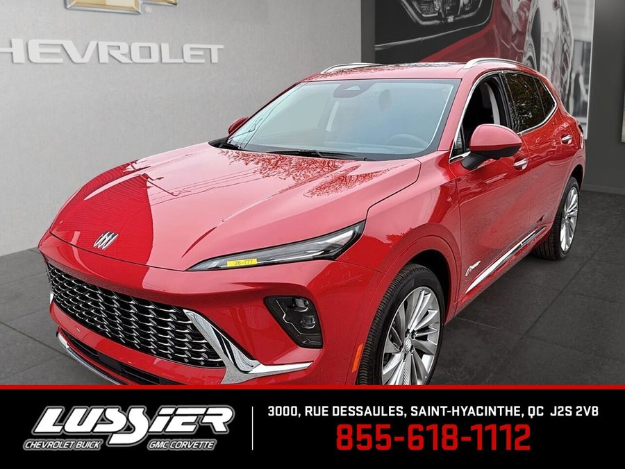 2026 BUICK Envision AVENIR BRILLIANT RED