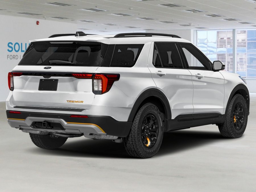 2026 Ford Explorer Space White Metallic
