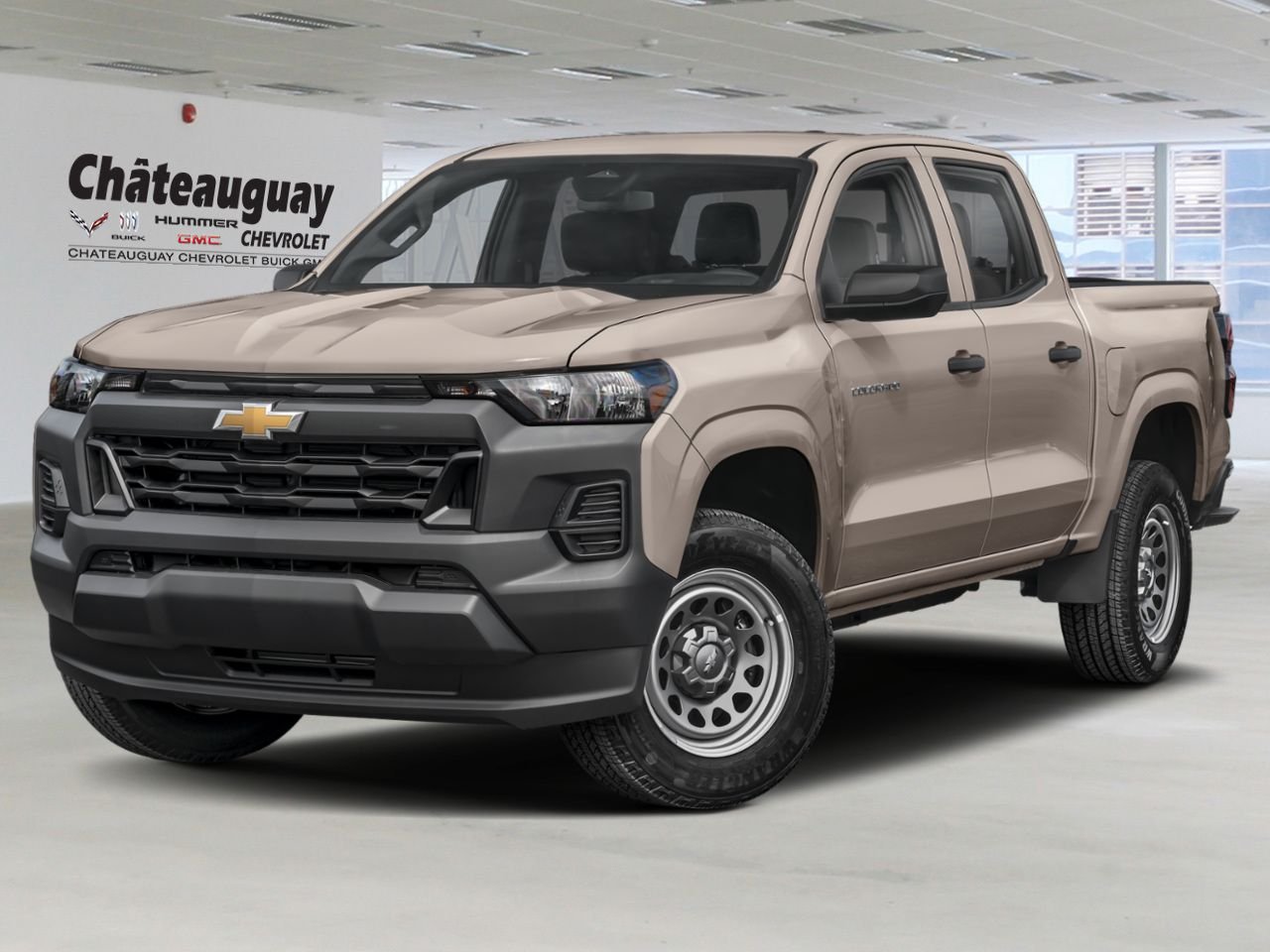 2026 CHEVROLET Colorado COLORADO 4WD CREW CAB TRAIL BOSS SHORT BOX (0TR) White Sands Châteauguay - photo #0