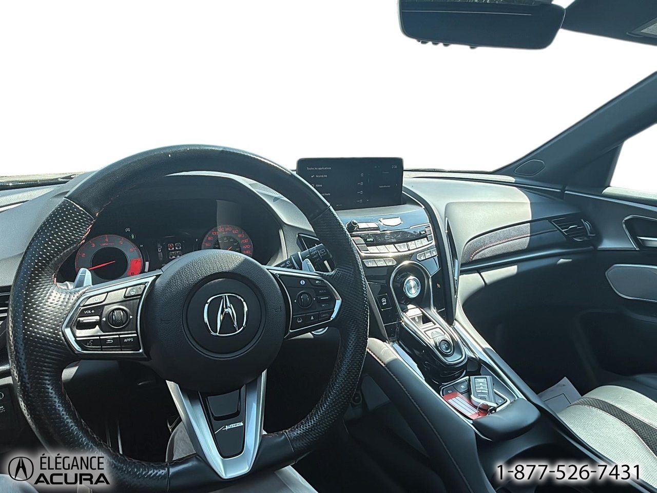 Acura RDX Platinum Elite ASpec | A8918 2022 Noir Granby - photo #23