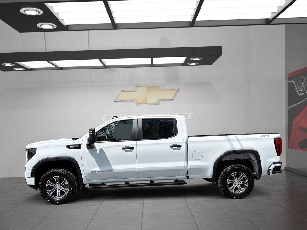 GMC Sierra 1500 Pro cabine multiplace 4RM 157 po 2026 Blanc Saint-Hyacinthe - photo #4