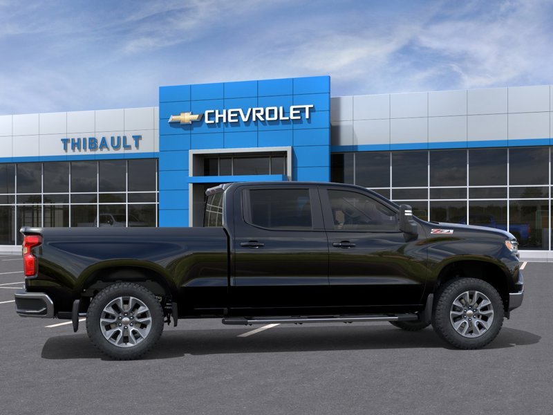 2026 CHEVROLET Silverado 1500 LT cabine multiplace 4RM 157 po BLACK