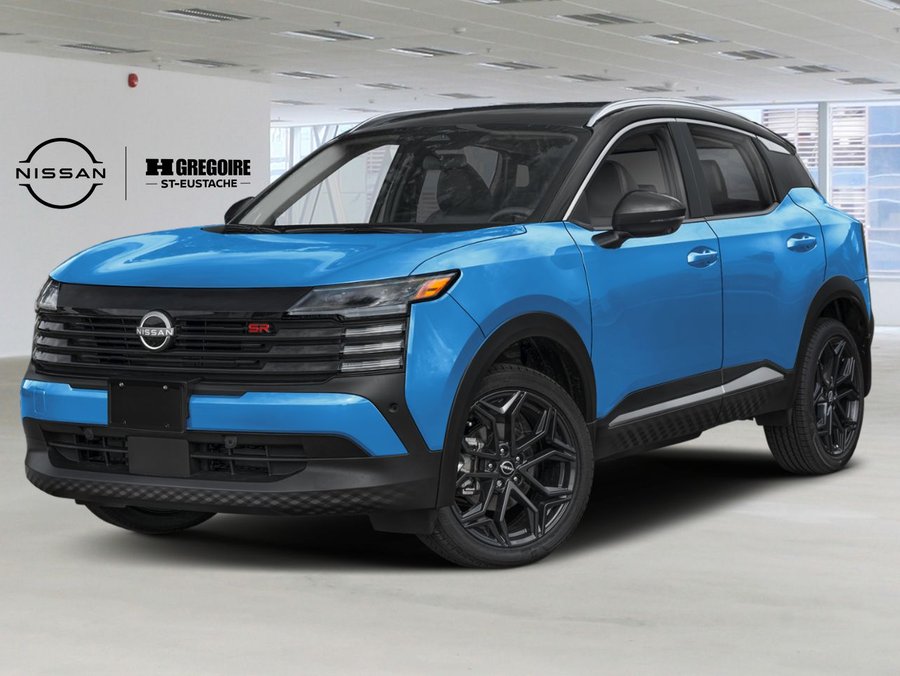 2026 Nissan Kicks 2026 Artic Ice Blue Metallic/Super Black