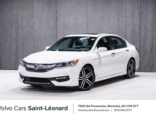 2017 Honda Accord Sedan SPORT White