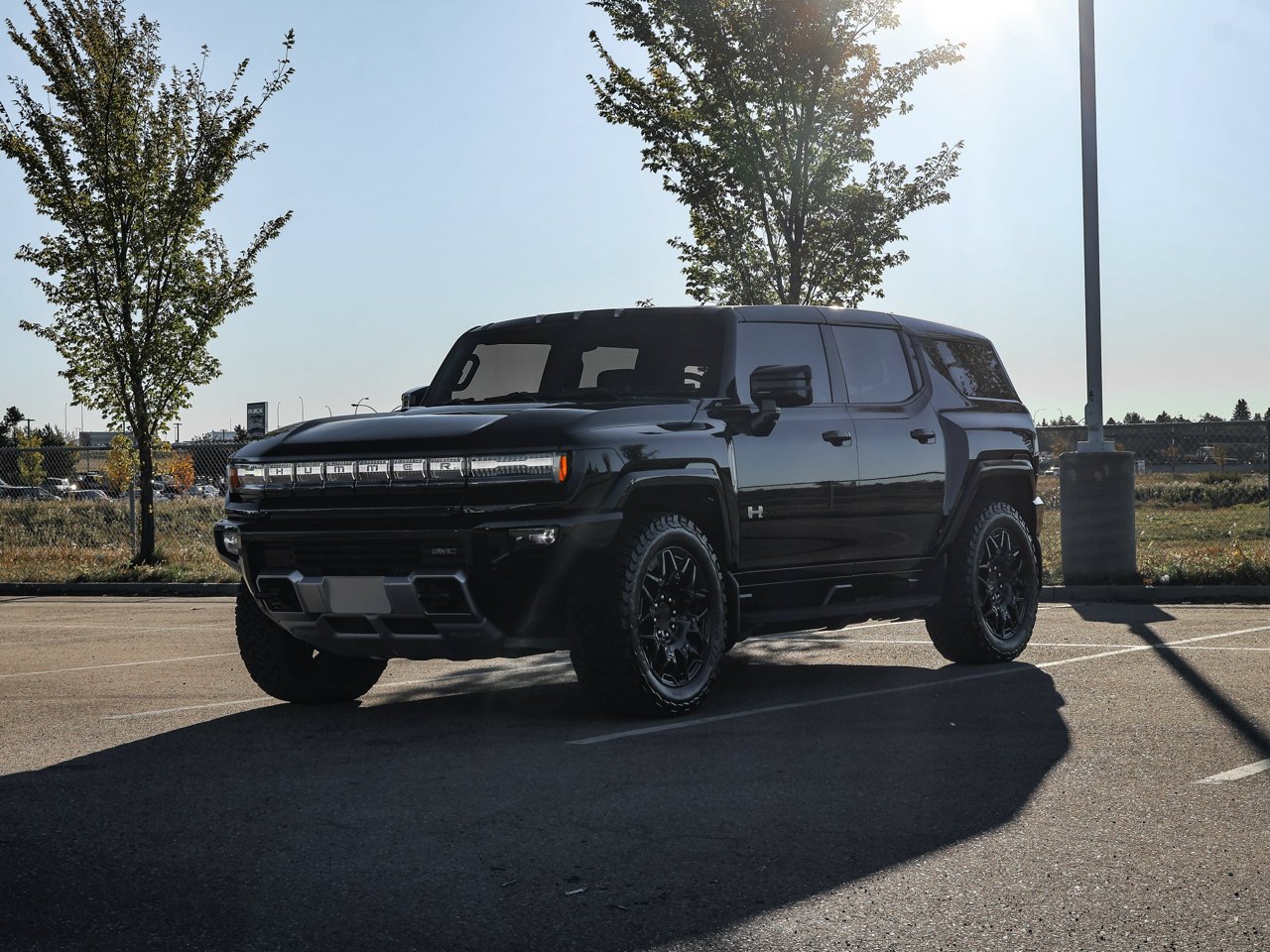2024 GMC HUMMER EV SUV e4WD 4dr 2X Black Sherwood Park - photo #3