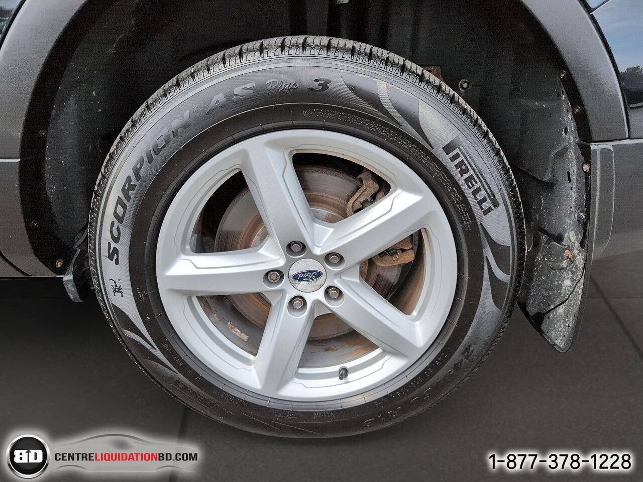 Ford Explorer XLT 2.3L ECOBOOST AWD | BD0384 2017 Noir Granby - photo #11