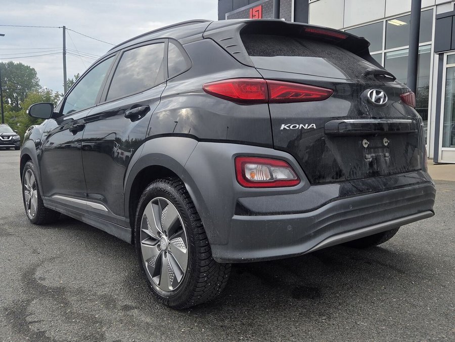 Hyundai Kona électrique Ultimate + Toit panoramique et Cuir 2019 Noir
