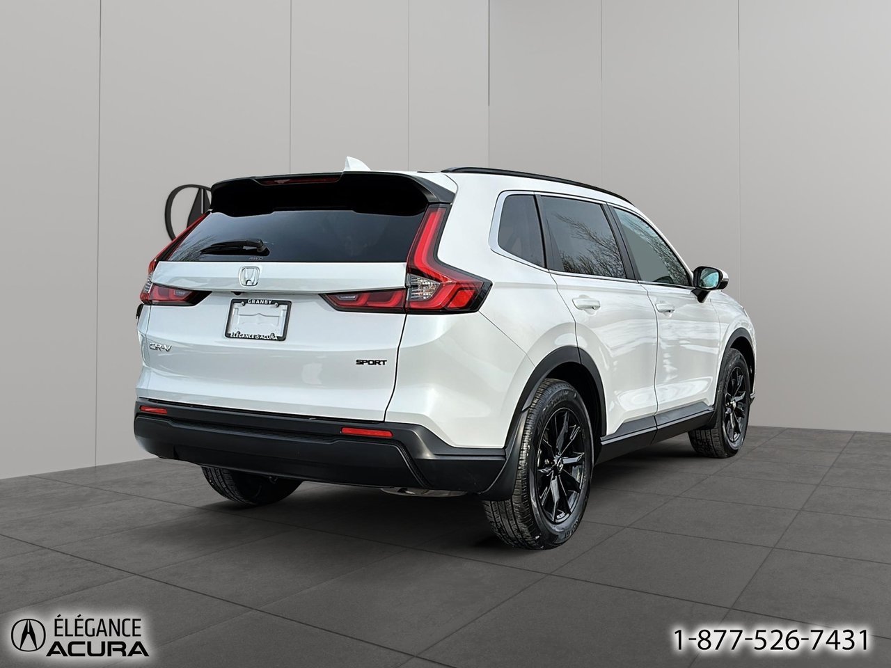 Honda CR-V Sport | A8888 2025 Blanc Granby - photo #4