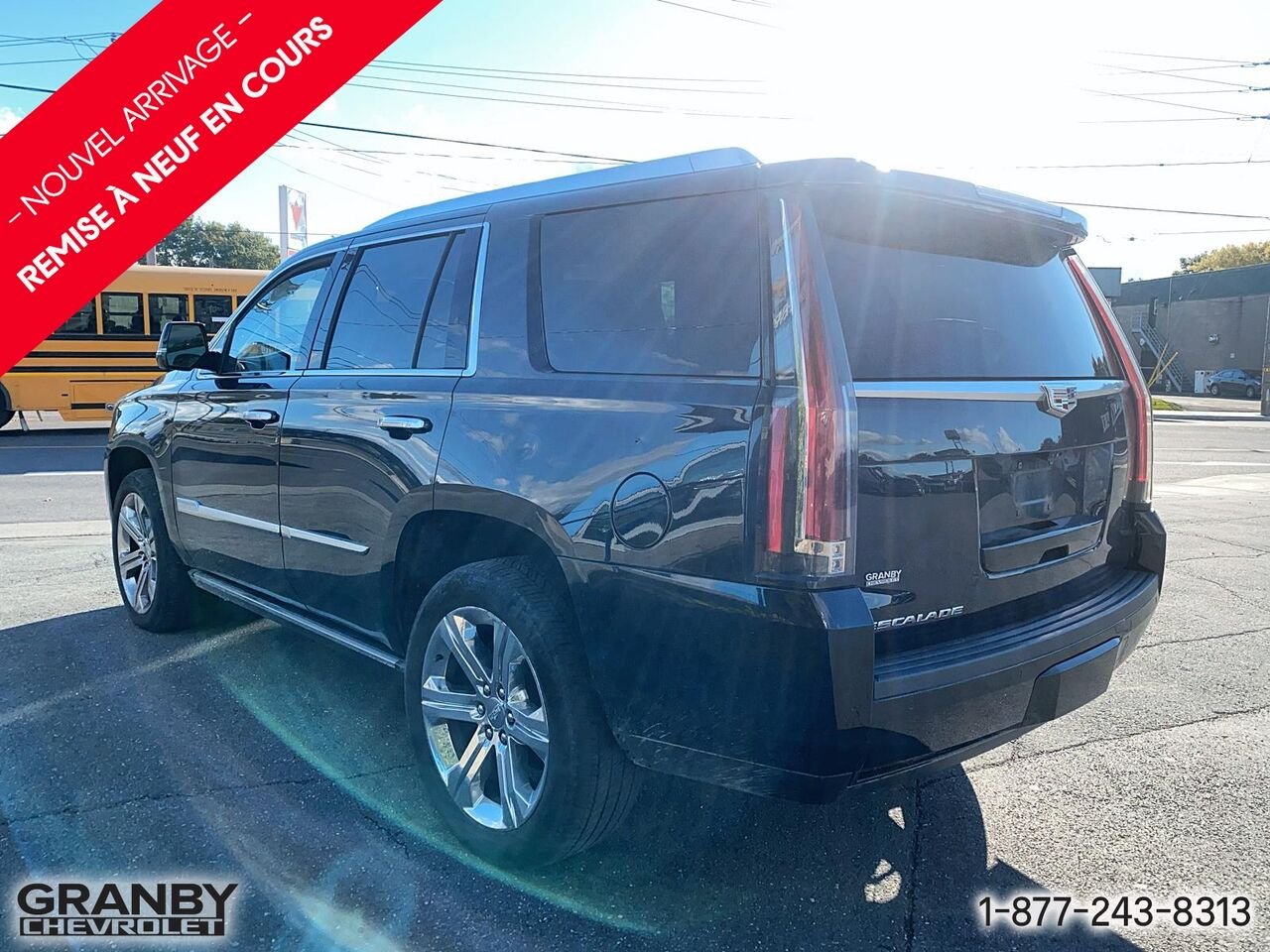 2019 Cadillac Escalade Luxe Haut de gamme 4 portes 4RM | G3887A Black Granby - photo #6