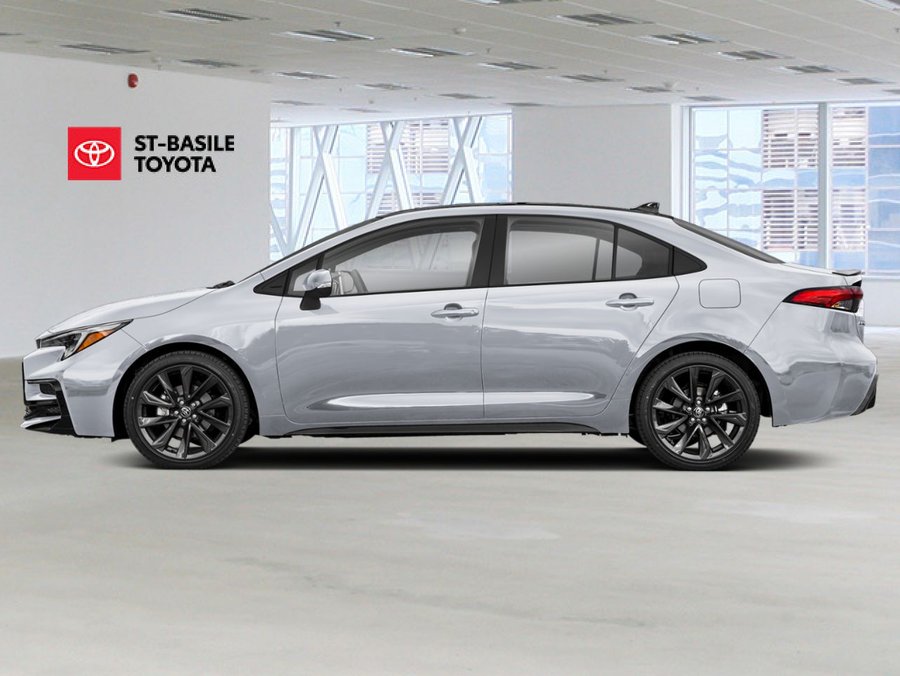 TOYOTA Corolla XSE CVT 2027 Argent classique métallisé avec toit noir