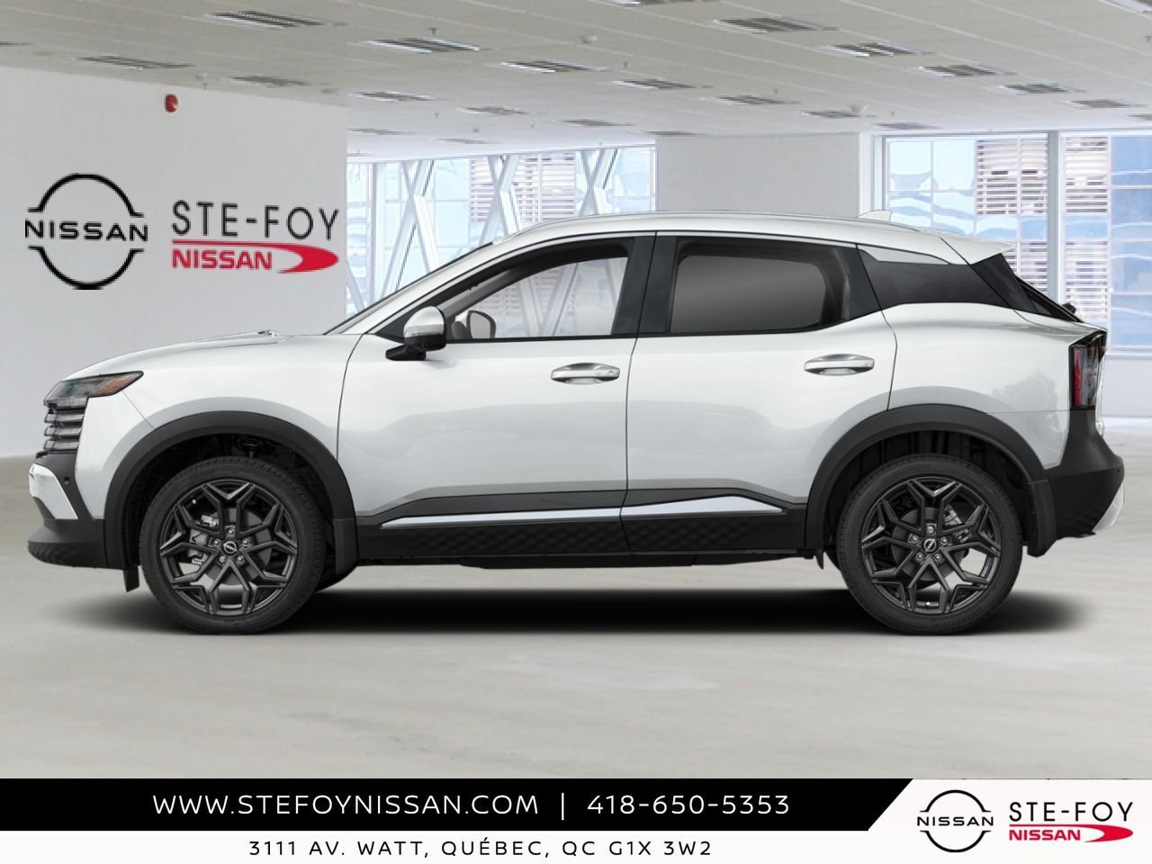 NISSAN Kicks 2027 Blanc d'Aspen triple couche Ste-Foy - photo #1