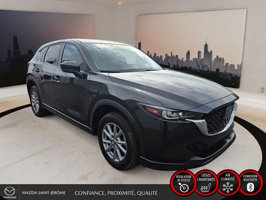 Mazda CX-5 GS | AWD | CUIR | 2023 Noir