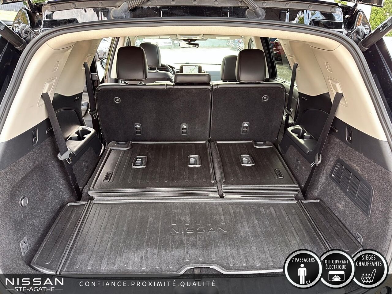 Nissan Pathfinder SL TI | CUIR | TOIT OUVRANT | NAVIGATION | ATTELAGE 6 000 LB 2024 Noir Saint-Jérôme - photo #15