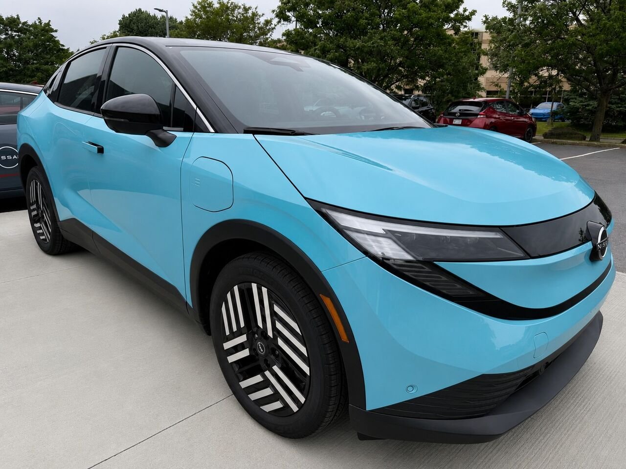 NISSAN LEAF LEAF SV+ 2026 Bleu turquoise/Noir Châteauguay - photo #6