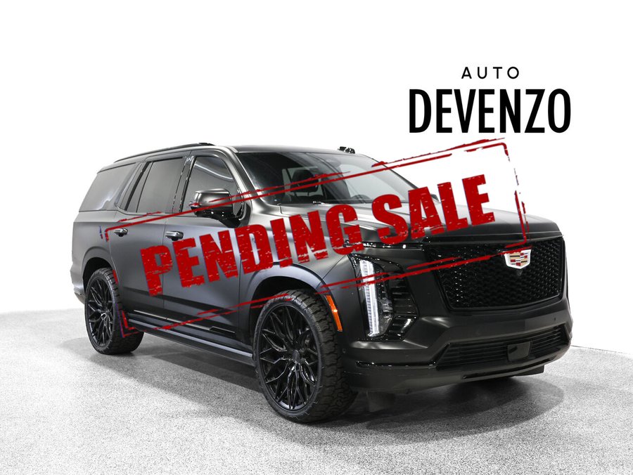 Cadillac Escalade Sport Touring Package Full Matte PPF 2026 Noir